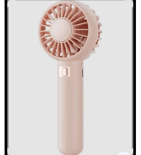 BF-04 TAŞINABİLİR 3 KADEMELİ PEMBE MİNİ EL FANI