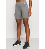 Nike One High Rise 7 inch Tight Shorts Yüksek Belli 2 Cepli Kadın Biker Tayt Şort Gri
