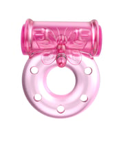 Pretty Love Ring Süper Penis Halkası Güçlü Titreşimli Silikon Penis Yüzüğü