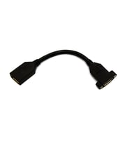 Beek DisplayPort (DP) Panel Montaj Tipi Çevirici, DP Dişi  DP Dişi Vidalı, Altın Kaplama, 0.15 metre