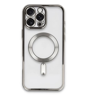 Newface Apple iPhone 16 Pro Kılıf Kross Magneticsafe Kapak - Titan Gri