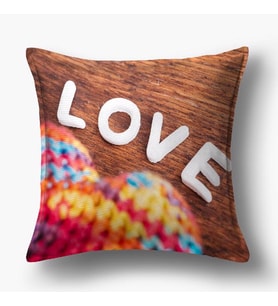 Love Temalı Yastık -3