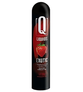 Q Liquids Excotic Çilek Aromalı Kayganlaştırıcı Jel 125 ml