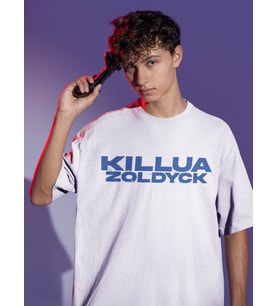 Killua Zoldyck Sırt Baskılı Unisex Oversize Anime Tişört