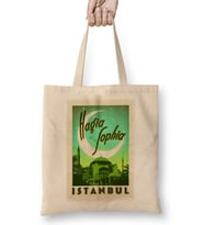 Aya Sofya Camii Bez Çanta Uzun Saplı