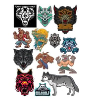 Kurt Sticker Set-2 13 Parça Telefon, Tablet, Defter, Laptop Sticker