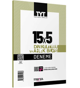 Marka Yayınları Tyt Din Kültürü Ve Ahlak Bilgisi 15X5 Deneme