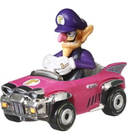 Hot Wheels Diecast Kart 5 Cm Waluigi Badwagon Super Mario Kart Ölçek 1:64 (Çok Renkli)