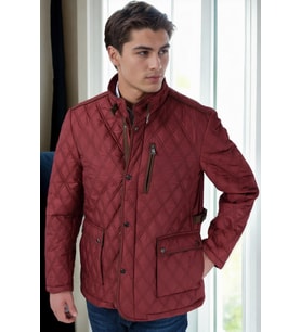 K8613 DEWBERRY KABAN-DÜZ BORDO