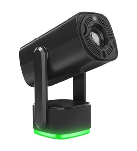 Everest PJ08 Siyah 5200mAh Otomatik Odaklama 720P HD 4K Destekli 5200 Lümen Android 11 Ekran Yansı