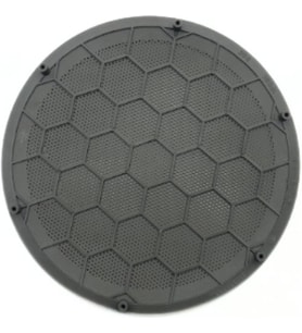 Bogap Vw Passat B5 1997-2000 Sol Arka Kapı Hoparlör Kapağı Gri 3B0868149