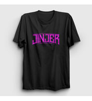 Presmono Unisex Siyah Purple Logo Jinjer T-Shirt 161168tt