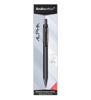 SCRIKSS ALPHA VERSATİL KALEM 0.7 ŞEFFAF AMBALAJ SİYAH