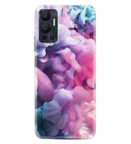 Infınix Hot 12 Kılıf Resimli Desenli Baskılı Silikon Pink Cloud 1305