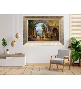 Gümüş Çerçeveli Tablo nb1260