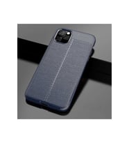 Apple iPhone 11 Pro Max Uyumlu Kılıf Zore Niss Silikon Kapak (Lacivert)