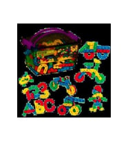 Clikclack Box Eğitici Şekiller 192 Parça