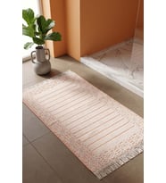 Aflora Turuncu %100 Pamuk Ayak Havlusu - 60x130 cm