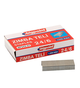 Bigpoint Zımba Teli No:24/6 x 10 Kutu