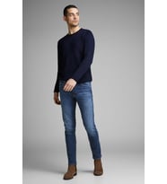 Jack & Jones Gleen Erkek Kot Pantolon Slim Jeans - 12152347  (DENIM)