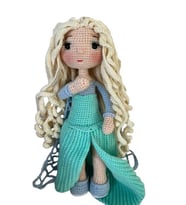 Elsa Barby Bebek Amigurumi Organik Oyuncak