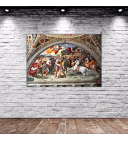 BK Home Vatikan City İtalya Tasarımlı Kanvas Tablo 50x70cm-2