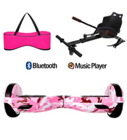 Citymate Elektrikli Kaykay Hoverboard Akıllı Denge 6.5 Inch + HoverKart + Çanta EXTREM PAKET D05