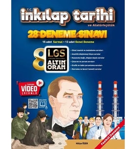 ALTIN ORAN 8.SINIF T.C.İNKILAP TARİHİ VE ATATÜRKÇÜLÜK 28 DENEME SINAVI