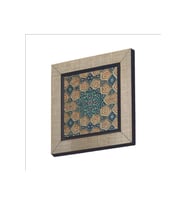 Geometrik Rumi Desen Baskılı MDF Magnet 7X7