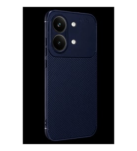 Poco X8 Pro Max Auto Focus Karbon Kapak - Lacivert