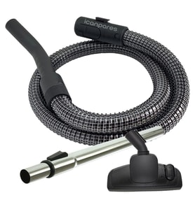 Siemens Uyumlu VSX6XTRM2 Süpürge Çelik Telli Hortumu Seti (1)