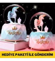 Unicorn Kar Küresi Büyük Boy