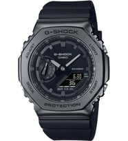 CASIO G-SHOCK GM-2100BB-1ADR SİYAH SİLİKON KORDON ANALOG/DİJİTAL ERKEK KOL SAATİ