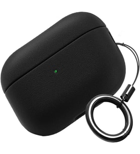 Lexroo Airpods Pro 3 ile Uyumlu Leather Skin Parmak izi Tutmayan ve Çizilmeyen Dış Yüzeye Sahip