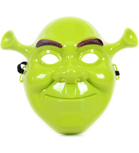 Yeşil Shrek Maskesi