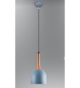 RİOLİGHT MODERN MAVİ TEKLİ METAL SARKIT AVİZE