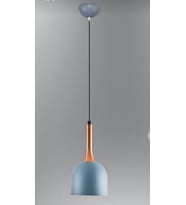 RİOLİGHT MODERN MAVİ TEKLİ METAL SARKIT AVİZE