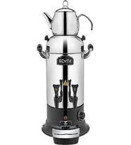 Remta R26 10 lt Mini Çift Demlikli Semaver Çayotomatı Çaymatik Çaycı Endüstriyel Çay Makinesi