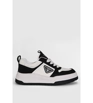 Lufian Jennifer Kadın Deri Sneaker Ayakkabı (Siyah)