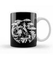 Kokushibo Demon Slayer Black And White Kupa Bardak Porselen