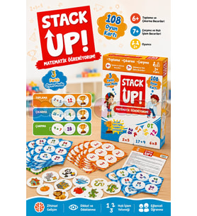 Stack Up Matematik Öğreniyorum! - Matematik Aktivite Oyunu - Matematik Kelime Oyunu - Akıl Oyunu Zek
