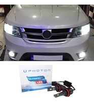 Fiat Freemont Led Xenon Kısa Far Ampulü H11 Ultimate 9500 Lumens Yeni Seri Beyaz