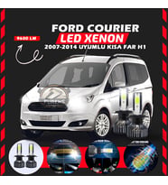 Ford Courier 2007-2014 Kısa Far Uyumlu Şimşek Etkili Led Xenon Pro Series H1
