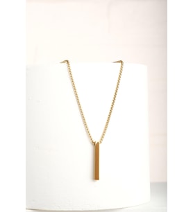 VALENTE  GOLD ÇELİK  KOLYE 
