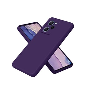 Poco X5 Pro 5G Nano içi Kadife Silikon - Mor