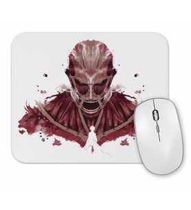 Attack On Titan Ink On Titan Mouse Pad