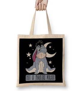 Disney Winnie The Pooh Eeyore Not A Morning Person Bez Çanta Uzun Saplı