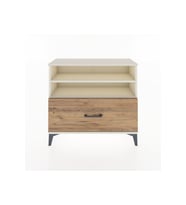 Arges Şifonyer 2 Raflı Tek Çekmeceli 88x30x80 Aytaşı-Çam