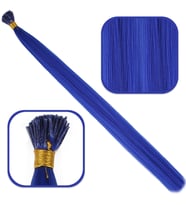 Fiber Sen Boncuk Kaynaklık Renkli / Koyu Mavi / 100 Adet