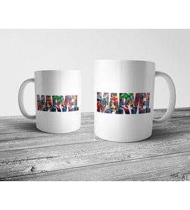 Pixxa Marvel Comics Logo  Kupa Bardak Model 1